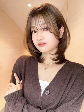 トゥルーズ 梅田店(TLUUS) 【TLUUSイメチェン前髪ピンクベージュクールショート】