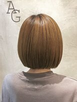 エニィ 池袋西口(Any) 斜めバング/グレージュカラー/デザインカラー/池袋/池袋駅/池袋