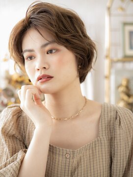 カバーヘア ブリス 戸田公園西口店(COVER HAIR bliss) 大人かっこいい外国人風くびれショートa戸田公園20代30代40代