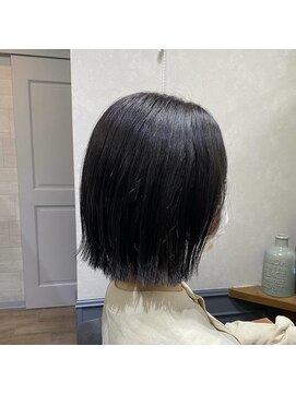 カミケン 清明店(kamiken.) 透明感ブルージュ大人きれい暗髪ツヤ髪上品【カミケン清明店】