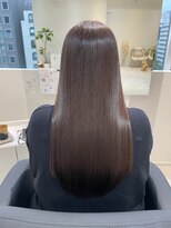 エミュスト(Emuest)&nbsp;ラベンダーブラウン×髪質改善トリートメント