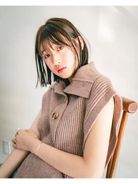 ベンジー 蔵前ii店(benji) エモージュ外はね小顔愛されグレージュカラー3