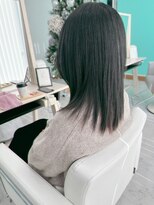 ユーフォリア(Euphoria.)&nbsp;大人可愛いセミロング×インナーカラー