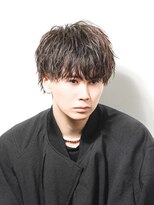 アルファ 新宿(alpha)&nbsp;サーフカール/ 刈り上げセンターパート/ブルーブラック[新宿駅]