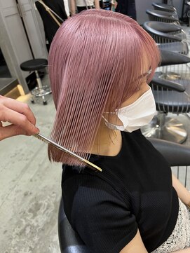 ロンドワン 三宮元町(Lond one) ピンクカラー/ピンクヘア/ハイトーンピンク