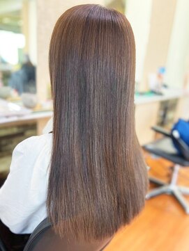 アークスヘアー 30代40代大人可愛い髪質改善カラーアッシュブラウン透明感