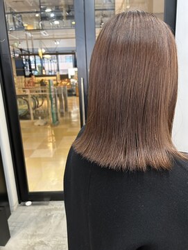 リンダ(LINDA) イルミナカラー/ブラウン/透明感カラー[札幌美容室LINDA]