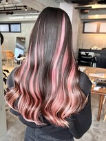 エインアンリー 明治神宮前(AIN.ANLY.)&nbsp;インナーカラー/デザインカラー/ハイトーンカラー/ダブルカラー