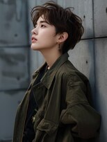 アルトリスト(Altruist Aging×HAIR&SPA)&nbsp;☆オリーブグレーココアベージュ小顔クラゲヘアー/黒髪/髪質改善