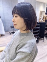 セイドット オモテサンドウ(Say. omotesando)&nbsp;say.黒髪ボブルフネビージュ小顔ワンレンアッシュブラック韓国