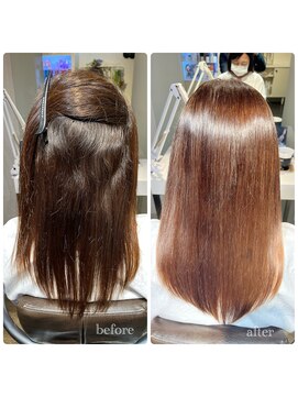 イフ 神戸元町 三宮(if.) 超高濃度水素プレミアムエイジングケアストレート#縮毛矯正