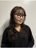 ミディアムレイヤーパーマ スパイラルパーマ ケアパーマ
