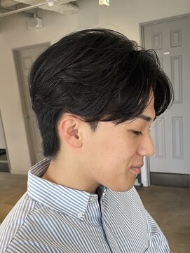 ザコーストバイネオリーブ 辻堂店(The coast by neolive) フェザーショートメンズセンターパート
