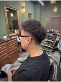 アップバングショート