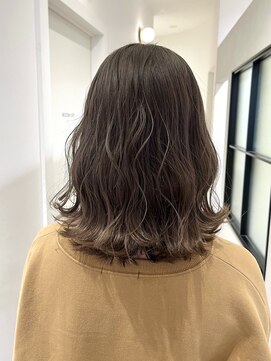 マッシュ 天王寺あべの(MASHU) オリーブベージュ☆ブリーチ有りダブルカラー