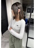 ★中明度のシャドウルーツバレイヤージュデザイン★