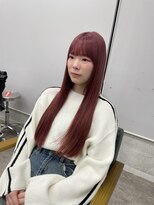 リミットバイアフィナー 大宮店(limit by Afinar)&nbsp;ワンブリーチ　ピンクベージュ