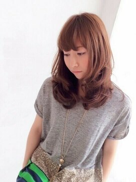 エムスラッシュ アヴェダ 自由が丘(M.SLASH AVEDA) ■ブラウンピンクカラー重軽MIXウェーブM.SLASH自由が丘7-6