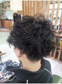 メンズツイストスパイラルパーマ