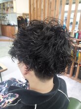 ロッヂ(LODGE) メンズツイストスパイラルパーマ
