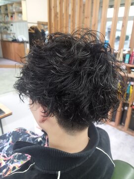 ロッヂ(LODGE) メンズツイストスパイラルパーマ