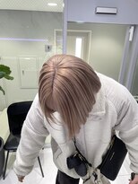 ヴァイス 新宿店(VAICE)&nbsp;ミルクティーグレージュ ～ブリーチ1回～