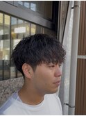 縦落ちツイストスパイラルパーマ