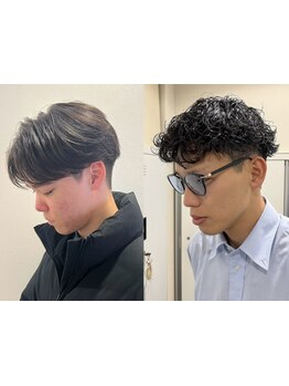 20代～30代メンズに大好評◎丁寧なカウンセリングで、一人ひとりに似合うスタイルをご提案。
