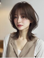 ハーツ(Heart's)&nbsp;白髪ぼかし脱白髪染め似合わせショートボブ40代50代60代