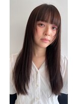 Folk Lore【フォークロア】己斐店 フェイスレイヤーと酸性ストレートの相性◎髪の質感も柔らか！