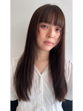 Folk Lore【フォークロア】己斐店 フェイスレイヤーと酸性ストレートの相性◎髪の質感も柔らか！