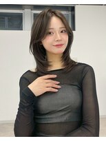 ユーフォリア 新宿通り(Euphoria) レイヤーカット/ダークグレージュ