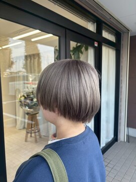 アミリー ひたち野うしく店(Amily) ハイライトバレイヤージュダブルカラーケアブリーチ20代30代