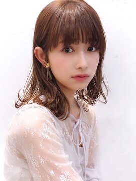 セイドット リー(Say. Ree) Say.ミディアムボブヘーゼルグレージュオリーブグレー表参道青山