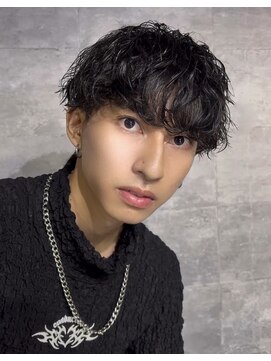 アノ 別府店(Ano.) 大分シャドウパーマメンズマッシュ波巻きパーマツイストパーマ