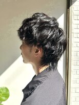 シカク ウルフ×パーマ