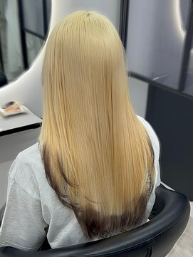 シーバイスリー 綱島(C×3) 抜きっぱなしブロンド×裾カラー