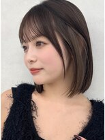 エジョン 三鷹店(Aejon)&nbsp;三鷹レイヤーカット韓国ダブルカラー顔周り前髪カットボブ