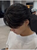 マッシュヘア/黒髪/メンズカット/men's/メンズ/眉毛
