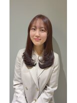 エイトヘアー(8 HAIR)&nbsp;ピンクブラウン×レイヤーカット