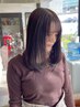 ☆平日16時☆トレンドカット＋艶カラー＋トリートメント　￥8250