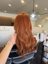 グランドール(Grandoll)&nbsp;春夏にピッタリ！オレンジヘア