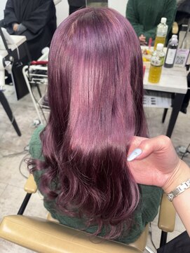アジールヘア 所沢プロペ通り店(agir hair) ラベンダーピンク