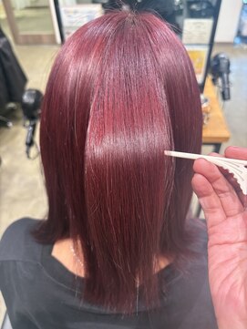 ケーオーエスビューティー(K O S beauty) ワインレッド