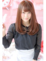 マーリャヘアー(mallia hair) ゆるふわ毛先ワンカールセミロングID:B010115028