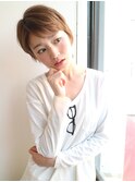 好感度アップ爽やかマニッシュショート