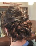 二次会にも人気のダウンスタイルヘアセット☆