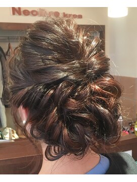 ネオリーブクレア 綱島店(Neolive Krea) 二次会にも人気のダウンスタイルヘアセット☆