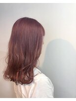 ヘアメイク オブジェ(hair make objet) ハイトーンピンク