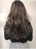 ラベンダーグレー_ブランジュネイビーカラーダブルバング